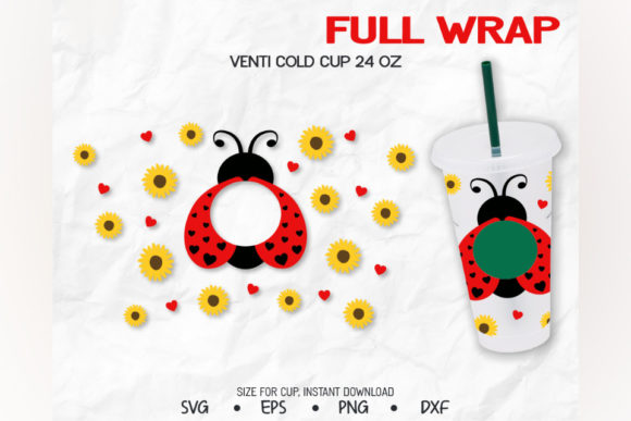 A Heartfelt Ladybug Sunflower for Crafters & Small Businesses