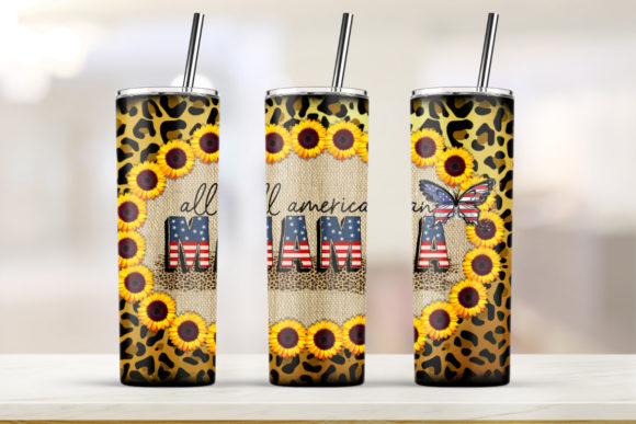 A Review of the All American Mama Tumbler Graphics for Website and Editorial Design