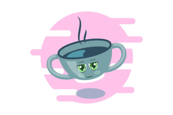 Adding Kawaii Coffee Clipart to Your Editorial Graphics