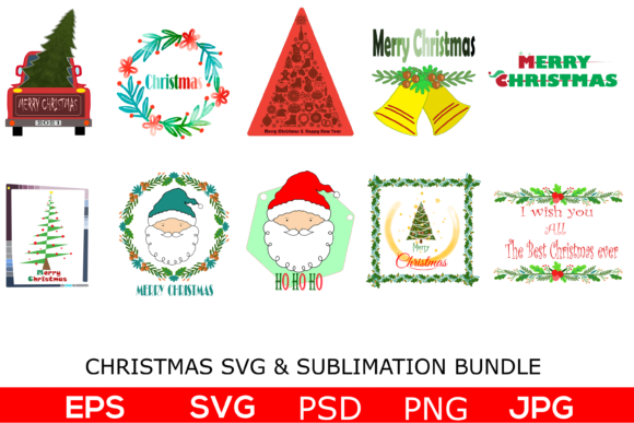 Christmas SVGs for Craft-Based Business Branding