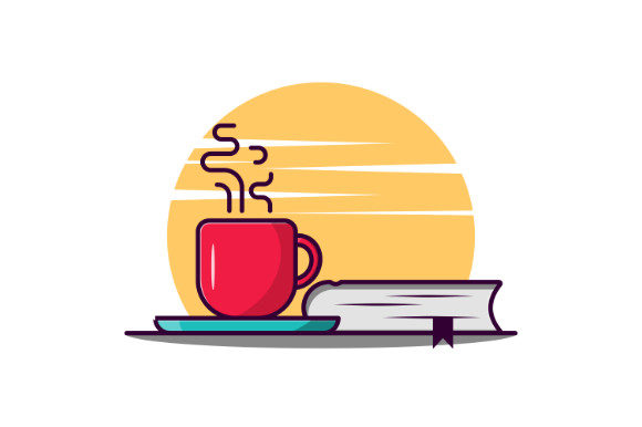From Graphics to Editorial Mood: Reviewing Cup of Coffee with a Book