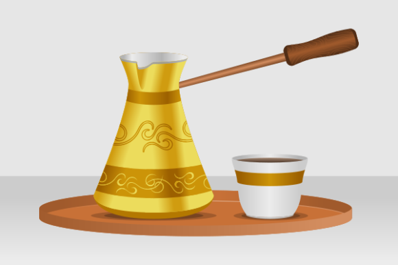 Graphics Review: The Editorial Power of a Cezve & Cup