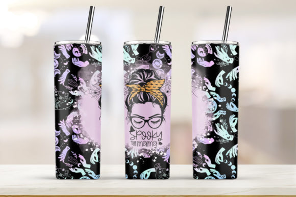 Halloween Spooky Mama Graphics for Print Templates