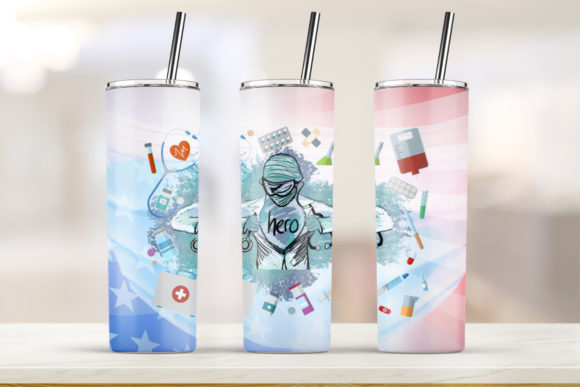 Male Nurse Hero Graphics for Print Templates
