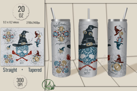 The Skull Witch Hat Tumbler Graphic: A Brand Designer's Review